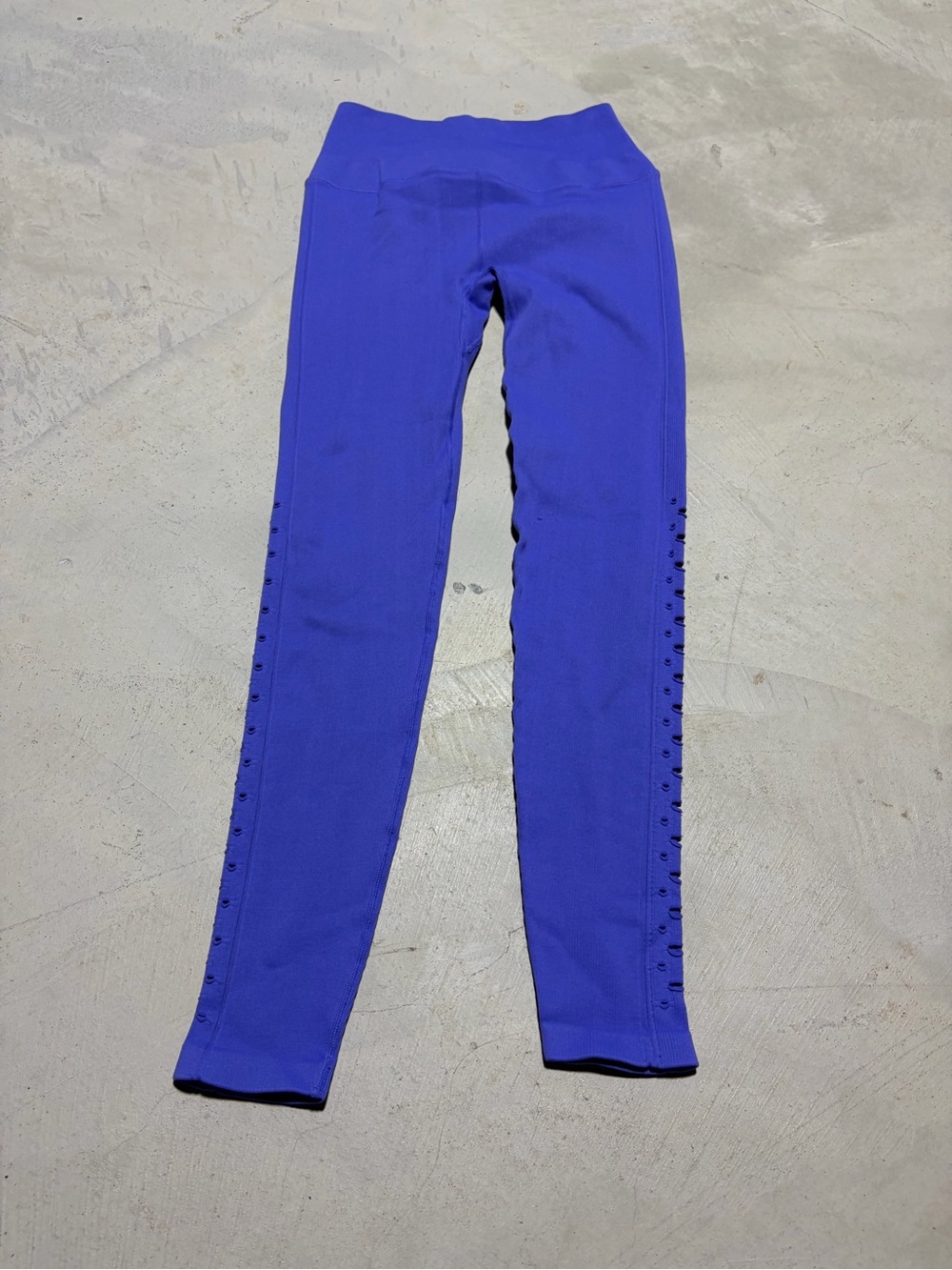 Spiritual gangster Women's athletic leggings purple/blue XS/small
